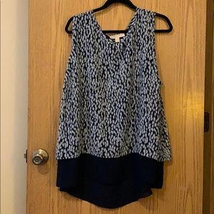 Micheal Kors flow tank top